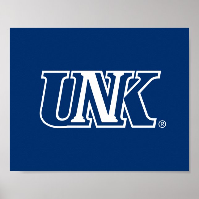 UNK University of Nebraska at Kearney Poster (Vorne)