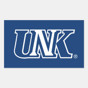 UNK University of Nebraska at Kearney Rechteckiger Aufkleber