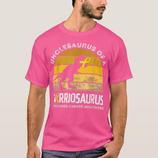 Unklesaurus eines Kriegers vor Krebserkrankungen i T-Shirt