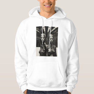 Unknown Council/Artistic Black & White Pullover