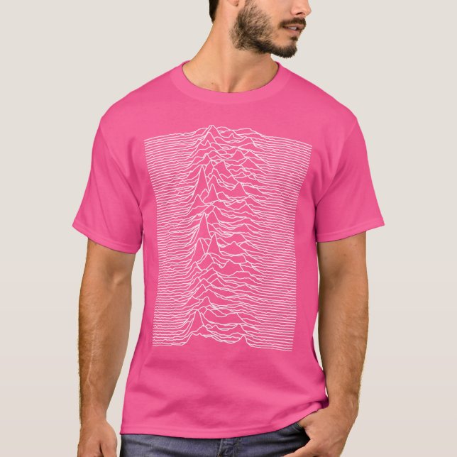 Unknown Pleasures J01 T-Shirt (Vorderseite)