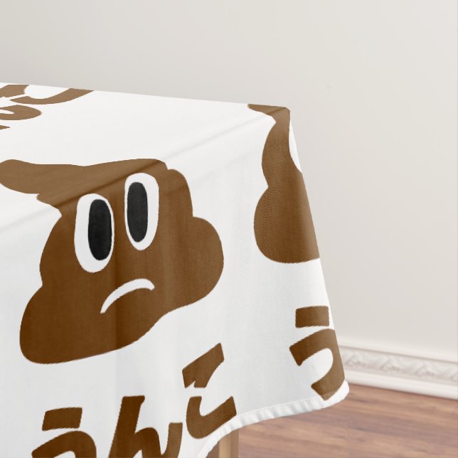 Unko う ん こ Japanisch Gekackt Tischdecke (Beispiel)