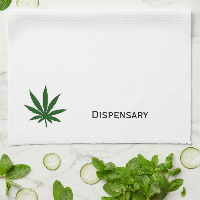 Unkraut Küchentuch (Gefaltet)