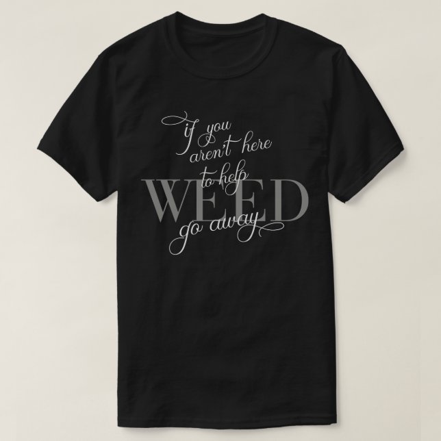 Unkraut T-Shirt (Design vorne)