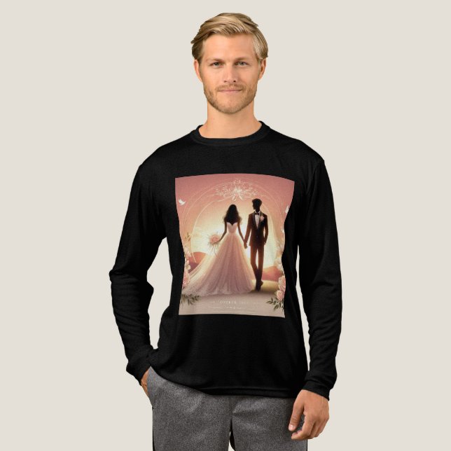 Unkraut Tri-Blend Shirt (Volle Vorderseite)