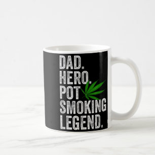 Unkraut-Vater-Shirt Lustiges Stoner-Weihnachts-T S Kaffeetasse