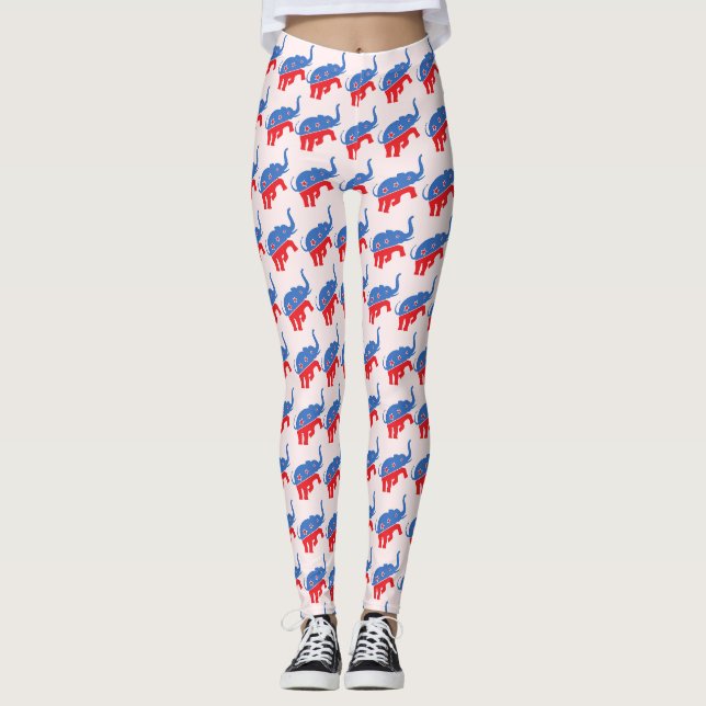 Unleash Your Patriotism Leggings (Vorderseite)