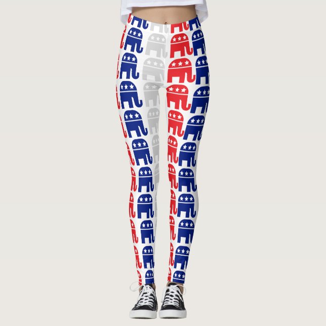 Unleash Your Patriotism: Stunning Leggings  (Vorderseite)