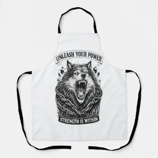 Unleash Your Power — Strength Is Within Schürze