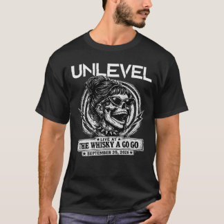 UNLEVEL live im WHISKY (Chick) T-Shirt