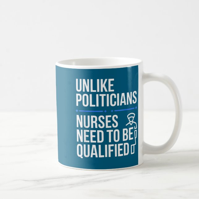 Unlike Liticians Nurses Need To Be Qualified Sarca Kaffeetasse (Rechts)