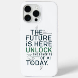 Unlock AI Future iPhone Case | Tech Revolution