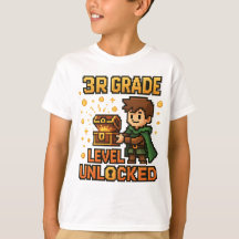 Unlocks T - Shirt der dritten Stufe - Pixel Adv
