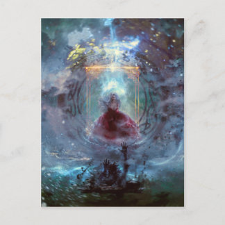 Unlösbare Nekromantin Postkarte