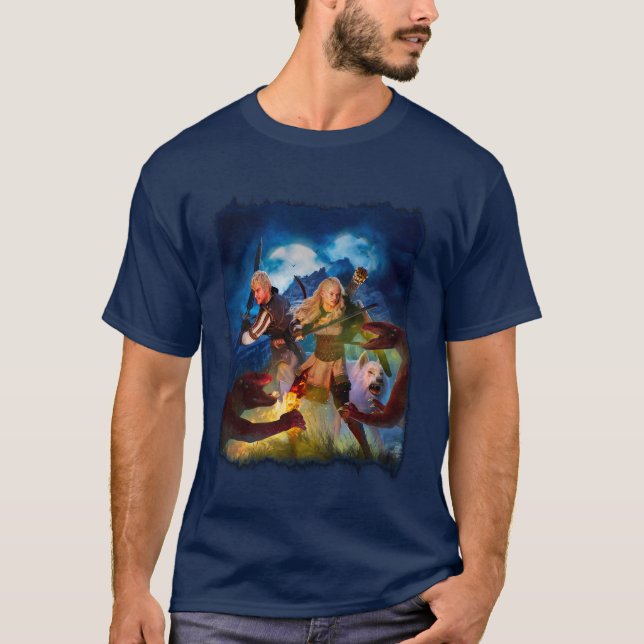 Unlöschbare Flamme - T - Shirt (Vorderseite)