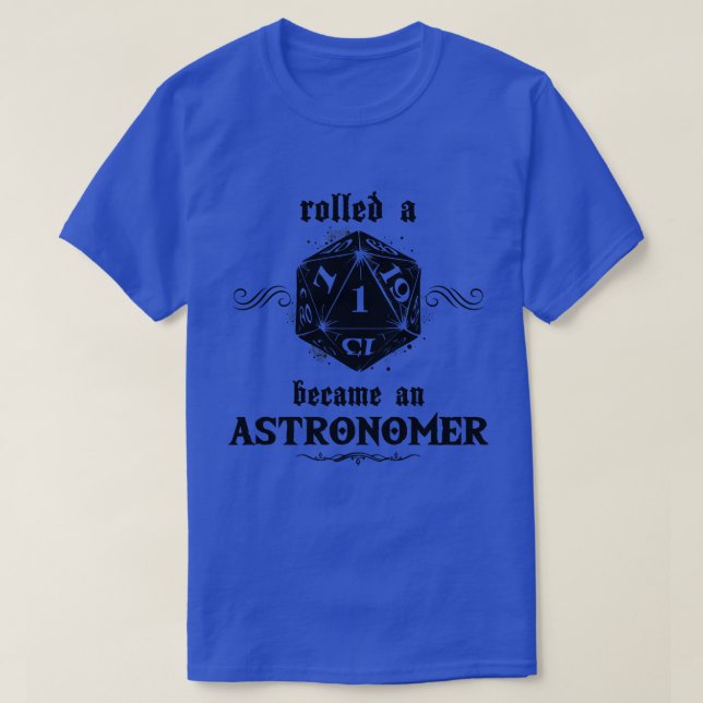 Unluck Roll Astronomer T-Shirt (Design vorne)