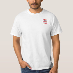 "UNM Bigs" Taschen-Logo-T - Shirt-kurze Hülse T-Shirt