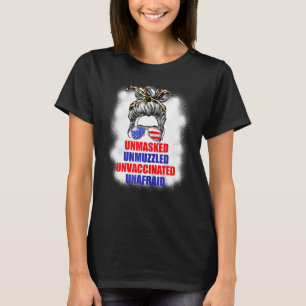 Unmaskierte, ungeimpfte Frauen T-Shirt