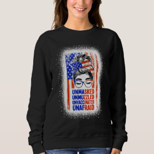 Unmaskierte, ungeimpfte ungeimpfte ungebrechliche  sweatshirt