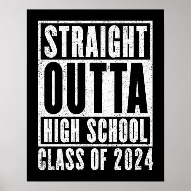 Unmittelbar an der High School 2024 (Not leidend) Poster (Vorne)