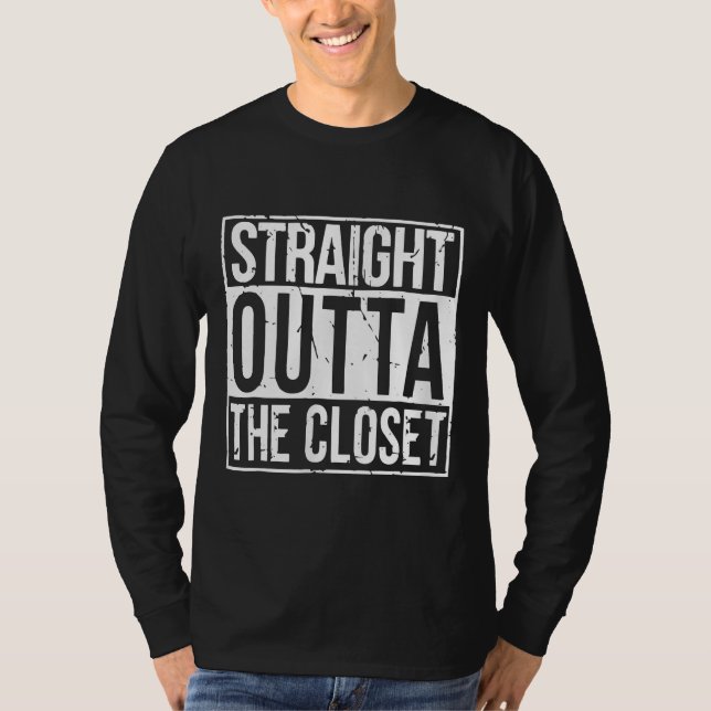 Unmittelbar hinter dem LGBT-Geschenk-T - Shirt (Vorderseite)