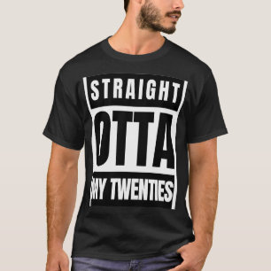 Unmittelbar über meine 20er Jahre sarkastische Aus T-Shirt