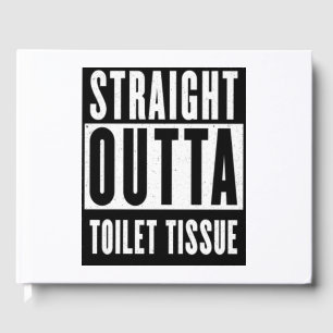 Unmittelbare Toilette Gewehrspende Funny Prepper G Gästebuch