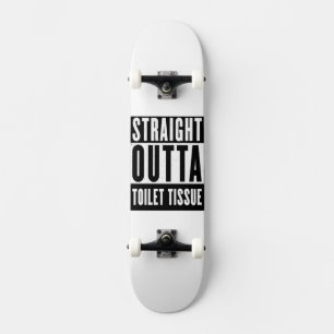 Unmittelbare Toilette Gewehrspende Funny Prepper G Skateboard