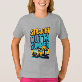Unmittelbarer Sommer - Retro Zurück in die Schule T-Shirt