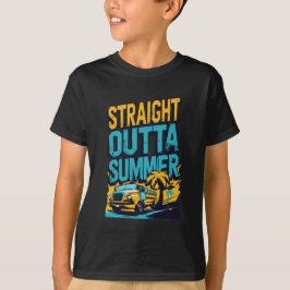 Unmittelbarer Sommer - Retro Zurück in die Schule T-Shirt