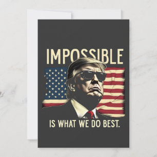 Unmöglich ist, was wir am besten Trump am 4. Juli  Einladung