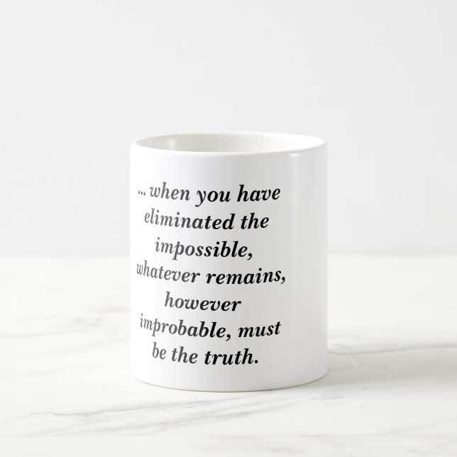 Unmöglich Kaffeetasse (Mittel)