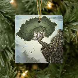 Unmögliche Hoffnung Keramikornament