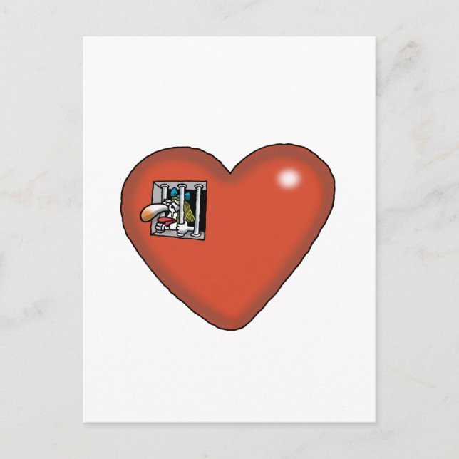 Unmögliche Liebe - Gefangene der Liebe Postkarte (Vorderseite)