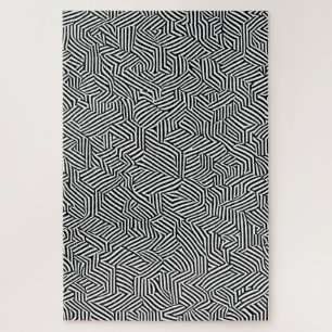 Unmögliche Puzzle Zebra-Illusion