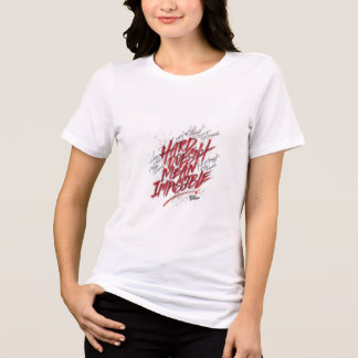 Unmögliche Sitte Tri-Blend Shirt