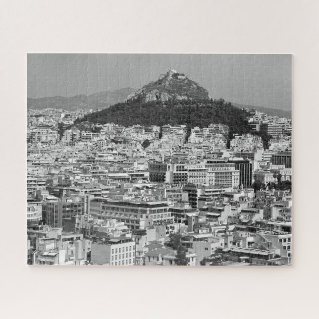 Unmögliches Puzzle - BW Athens Mount Olympus (Horizontal)