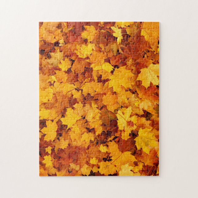 Unmögliches Puzzle Herbst Blätter Puzzle (Vertikal)