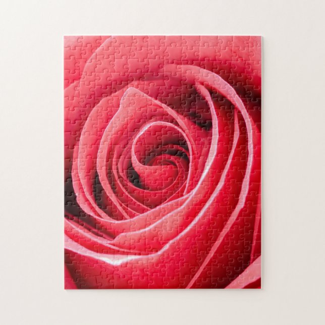 Unmögliches Puzzle - Makro-Rose (Vertikal)