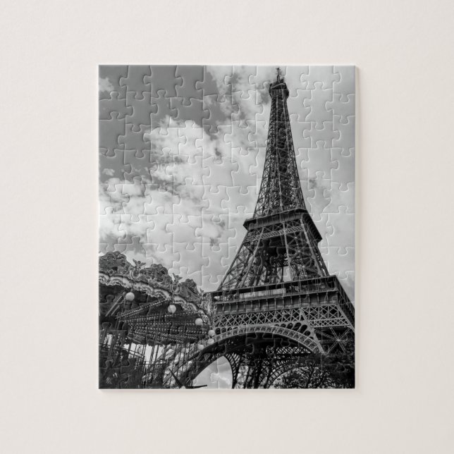 Unmögliches Puzzle - Paris Eiffelturm (Vertikal)