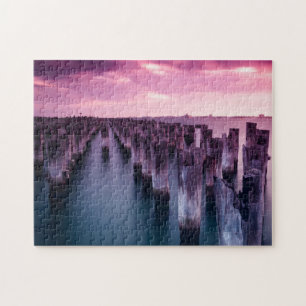 Unmögliches Puzzle - Sonnenuntergang am Princes Pi