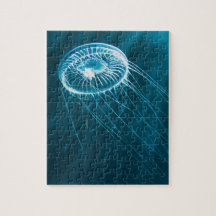 Unmögliches Puzzle - Weiße Qualle