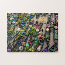 Unmögliches Rätsel - Floating-Markt