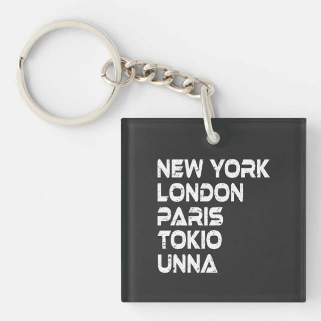 Unna New York Londres Paris Tokyo (Devant)