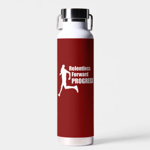 Unnachgiebiger Fortschritt Trinkflasche