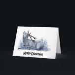 UNO-Festliche Weihnachtskarte Feiertagskarte<br><div class="desc">Frohe Weihnachten.</div>
