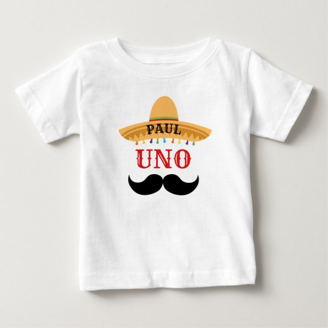 UNO-Gewohnheits-Geburtstag Baby T-shirt (Vorderseite)