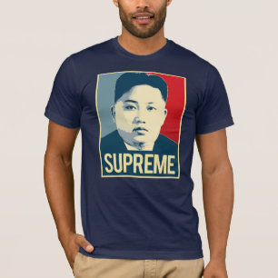 UNO Kim-Jong - Oberst - Propaganda-Plakat - T-Shirt