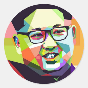 UNO lieber Leader Sticker Kim-Jong
