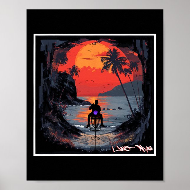 Uno Mas - Disc Golf  Poster (Vorne)